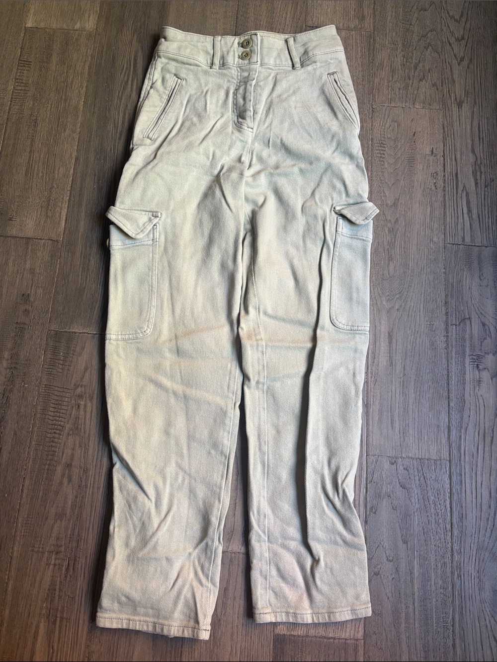 Wilfred Free | Aritzia Free Modern Olive Light Green Cargo Pants Size 0